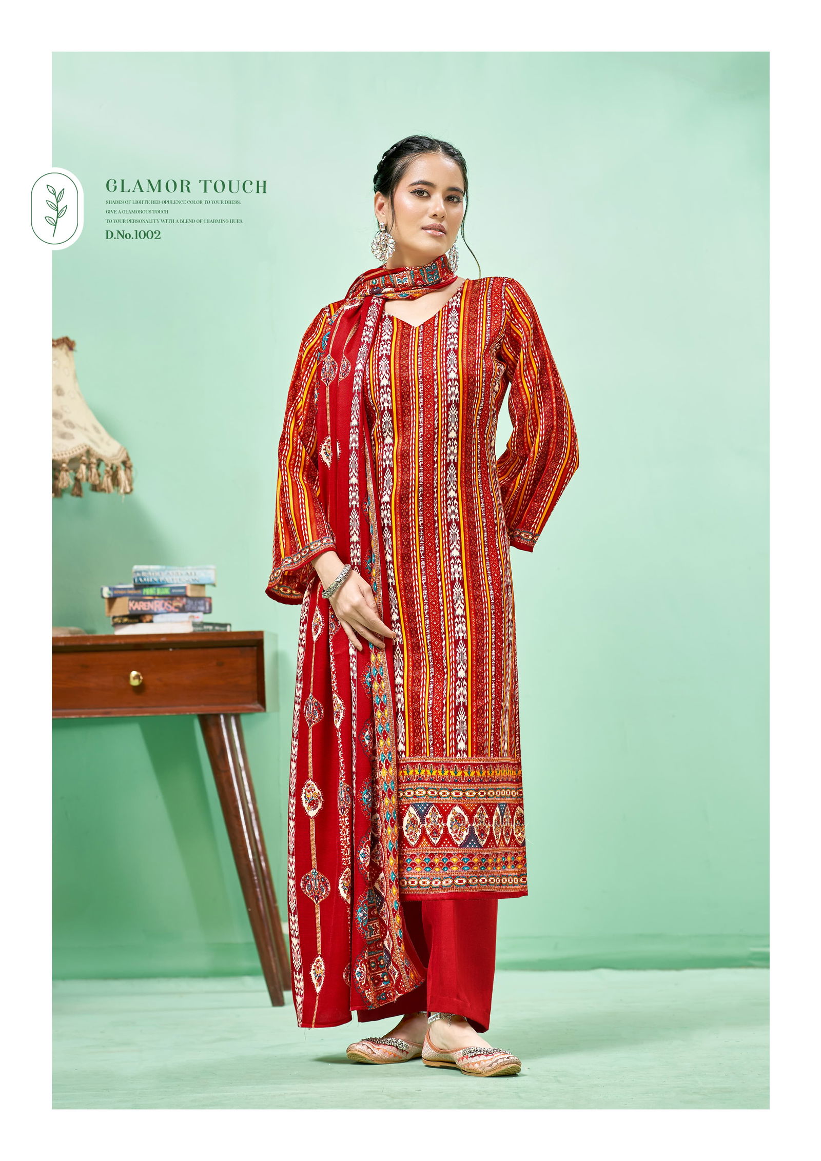 Andaaz By Roli Moli Pashmina Printed Readymade Dress Wholesale Price In Surat
